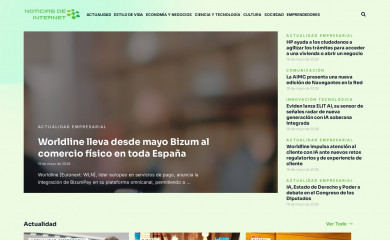 noticiasdeinternet.es screenshot