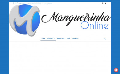 noticiasmangueirinha.online screenshot