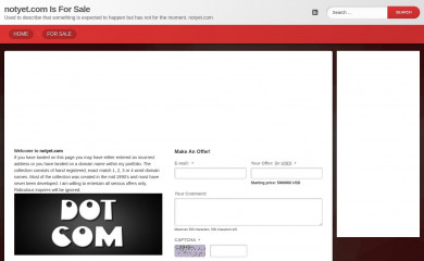 notyet.com screenshot