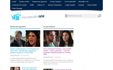nouveautes-tele.com screenshot