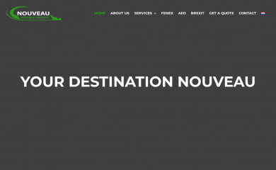 nouveautransport.nl screenshot