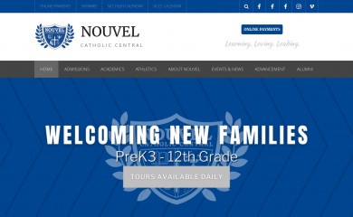nouvelcatholic.org screenshot