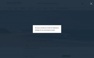 novotelnewcastlebeach.com.au screenshot