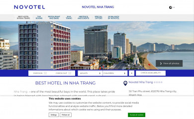 novotelnhatrang.com screenshot