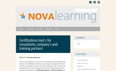 nova-learning.com screenshot