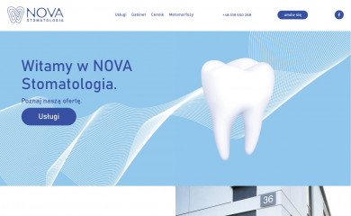 nova-stomatologia.pl screenshot