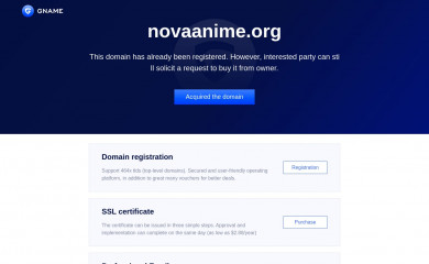 novaanime.org screenshot