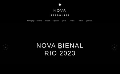 novabienalrio.org screenshot