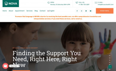 novacshealth.com screenshot