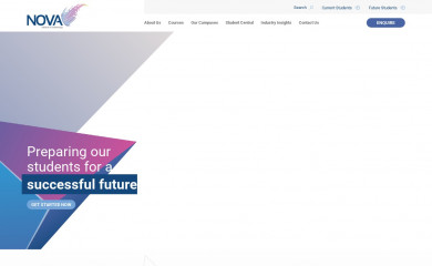 novaenglish.com.au screenshot