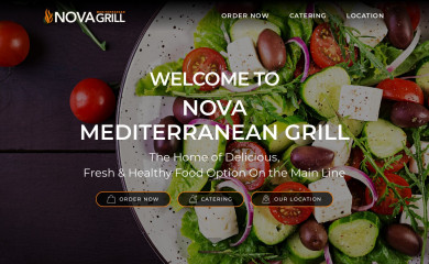 novagrill.com screenshot