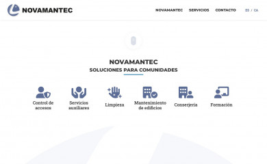 novamantec.com screenshot