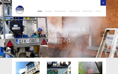 nove-diensten.be screenshot