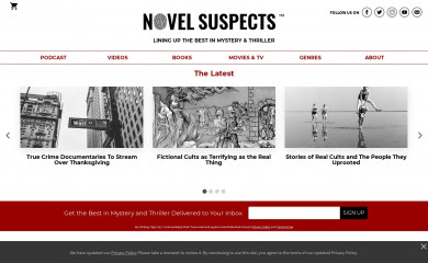 novelsuspects.com screenshot