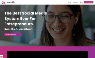 now.site screenshot