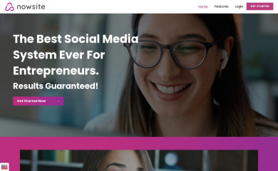 now.site screenshot