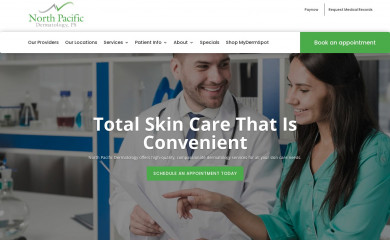 npdermatology.com screenshot