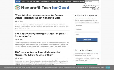 nptechforgood.com screenshot