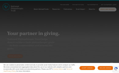 nptrust.org screenshot