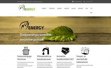 nrenergy.ee screenshot