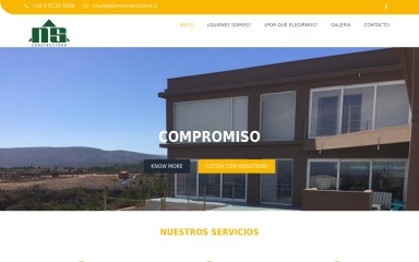 nsconstructora.cl screenshot