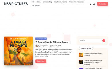 nsbpictures.com screenshot