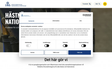 http://nshorse.se/ screenshot