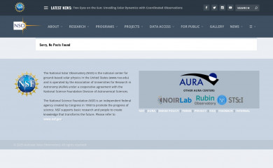 nso.edu screenshot