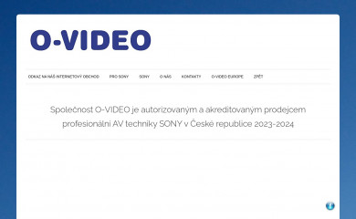 o-video.cz screenshot