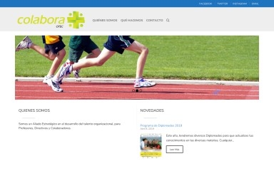 oteccolaboramas.cl screenshot