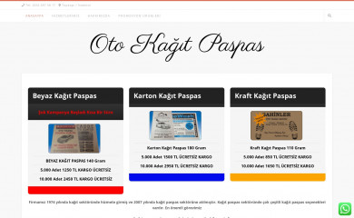 otokagitpaspas.net screenshot