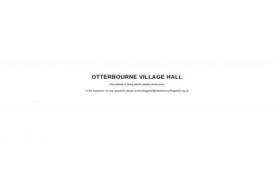 otterbournevillagehall.org.uk screenshot