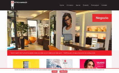 otticamarazzi.it screenshot