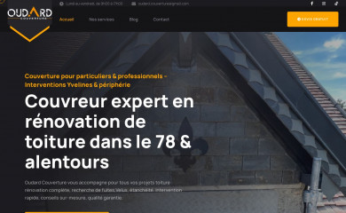 oudardcouverture.fr screenshot