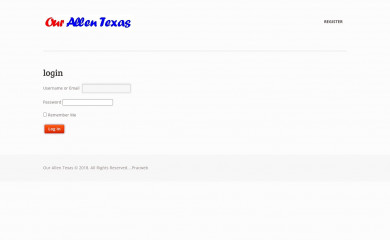 ourallentexas.com screenshot