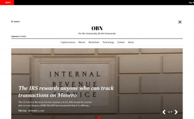http://ourbitcoinnews.com screenshot