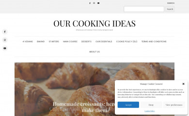 ourcookingideas.com screenshot