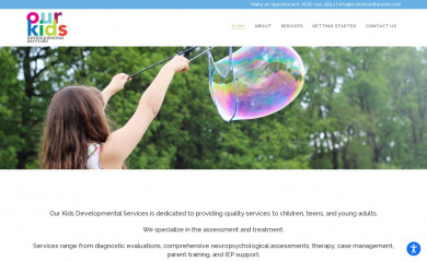 ourkidsontheweb.com screenshot