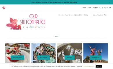 oursuttonplace.com screenshot