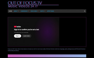 outoffocus.tv screenshot