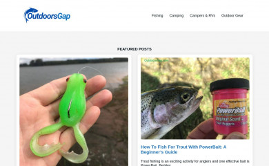 outdoorsgap.com screenshot