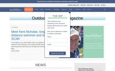outdoorswimmer.com screenshot