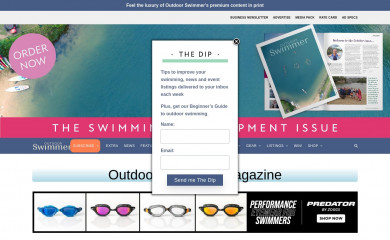 outdoorswimmer.com screenshot
