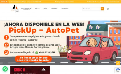 outletmascotas.cl screenshot