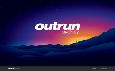 outrun.sydney screenshot