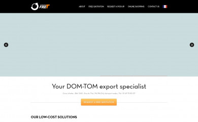 outremerfret.com screenshot