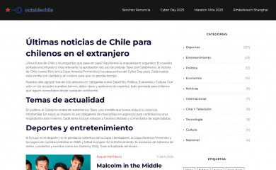 outsidechile.cl screenshot