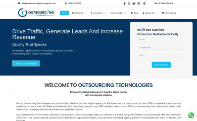 outsourcingtechnologies.com screenshot