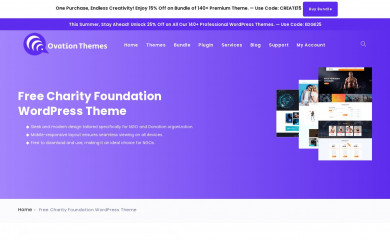 Charity Foundation screenshot