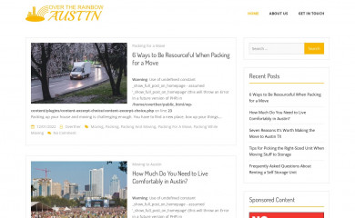 overtherainbowaustin.com screenshot